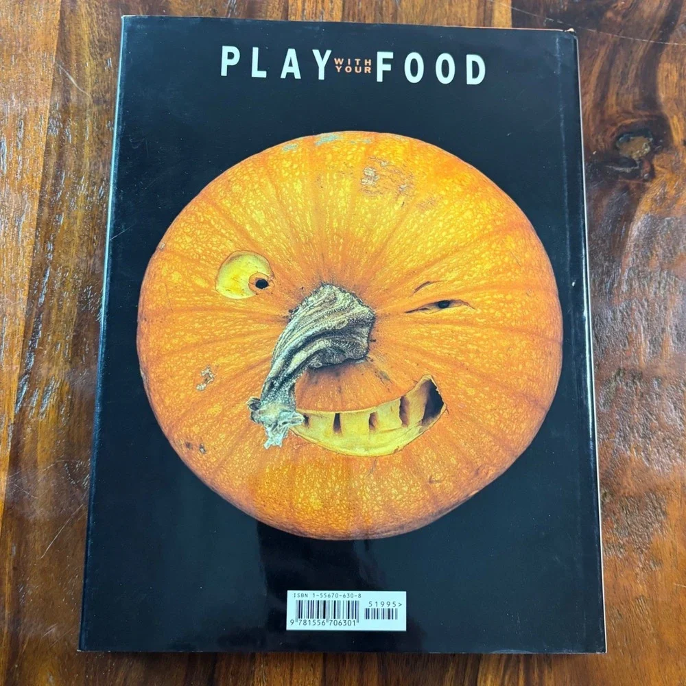 Vintage 1997 Play With Your Food Joost Elffers Hardcover Book Food Art